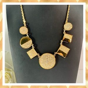 Kate Spade Light the Lanterns Gold Pave Necklace